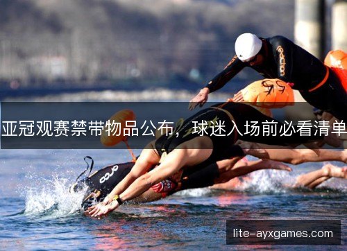 亚冠观赛禁带物品公布，球迷入场前必看清单